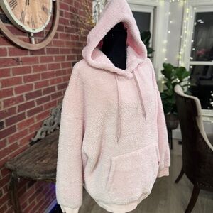 UGG Loyra Sherpa Hoodie in pink my
